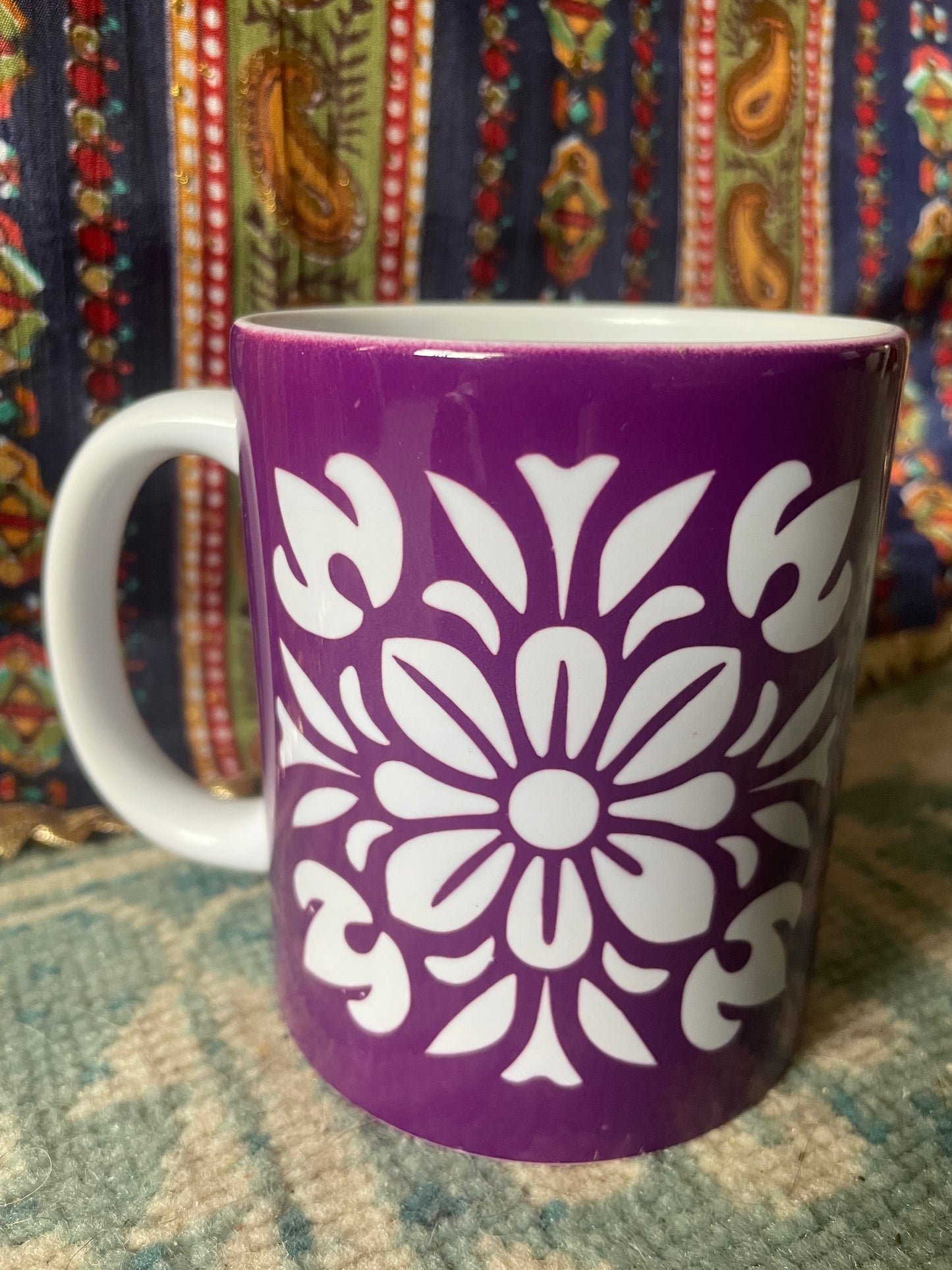 Deep Purple Suffragette Emmeline Pankhurst mug
